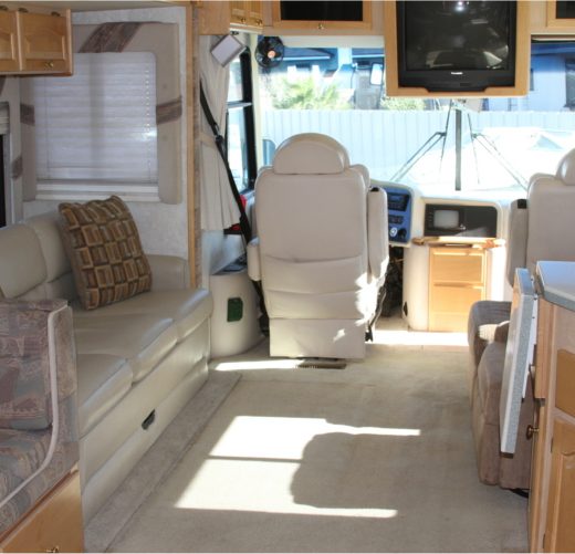 2004 Tiffin Phaeton RV Living Area