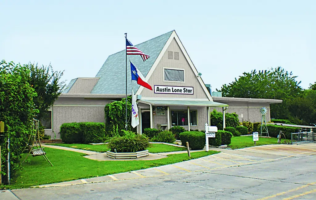 Photo of the main office of the Austin Lone Star Carefree RV