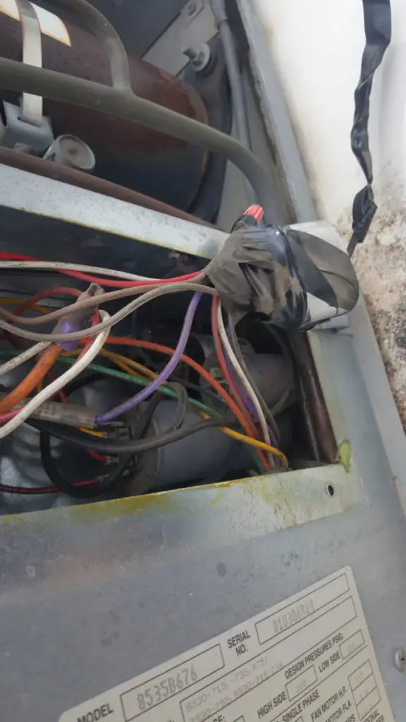 Faulty Installation of RV AC Capacitor