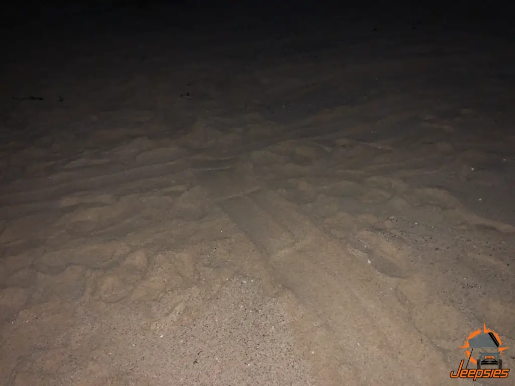 Beach Tide Marker Overlanding