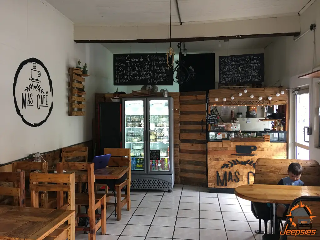 Mas Cafe Coffee Shop in Santa Rosalia