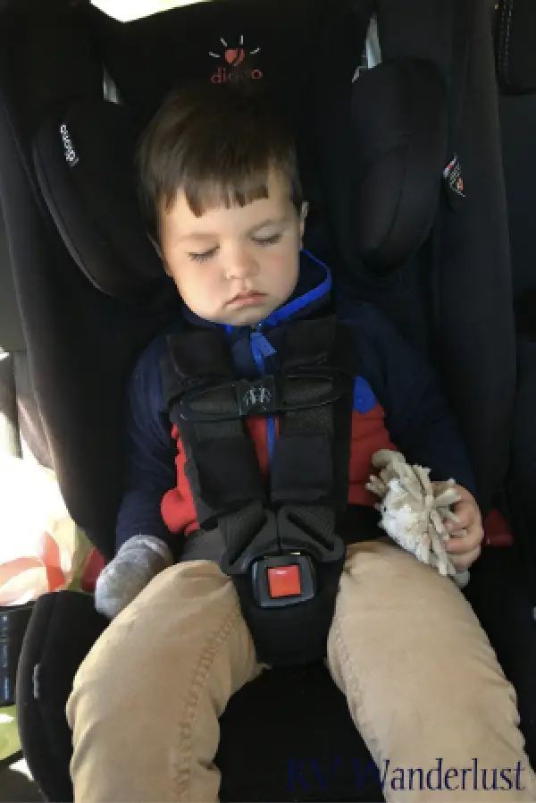 Car Seat for Full-time RV Toddler