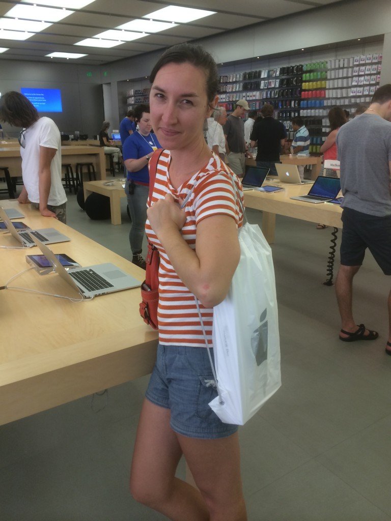 Brittany Highland of RV Wanderlust gets her new MacBook Pro