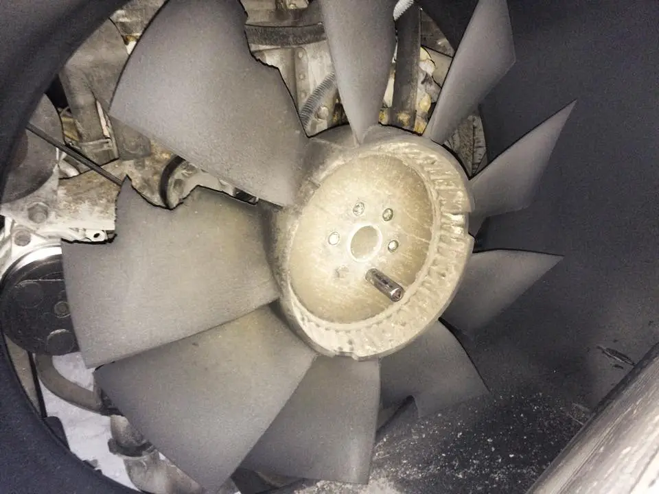 Broken RV Fan Blade
