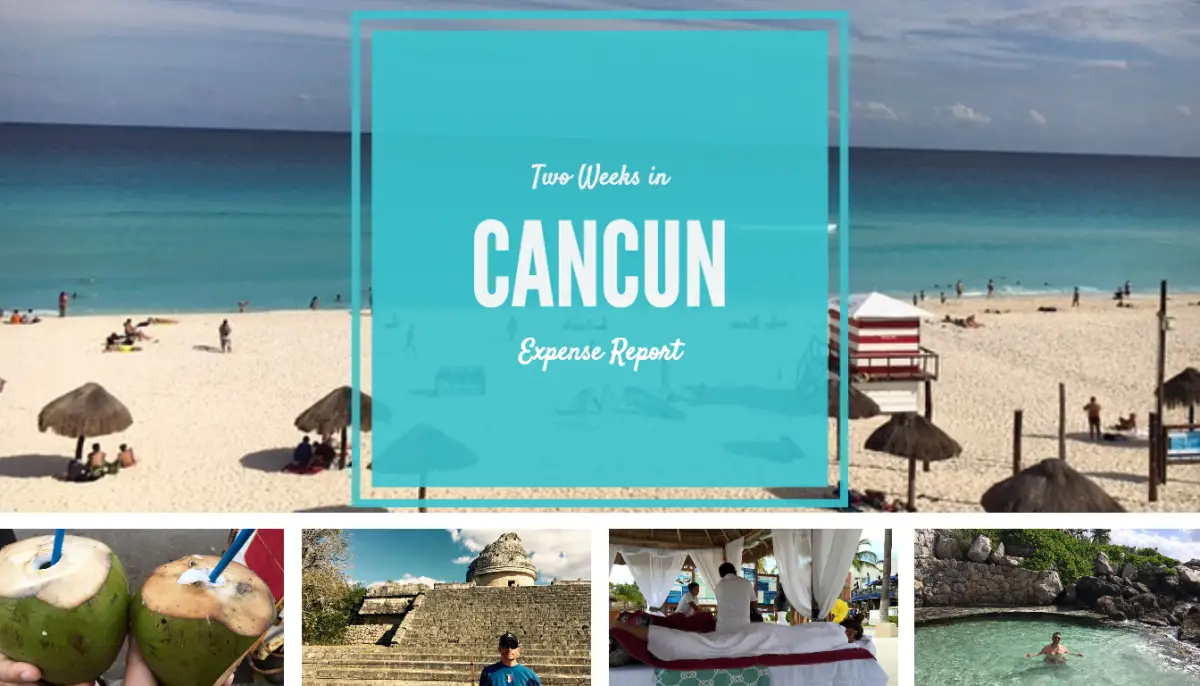 average cost for a trip to cancun