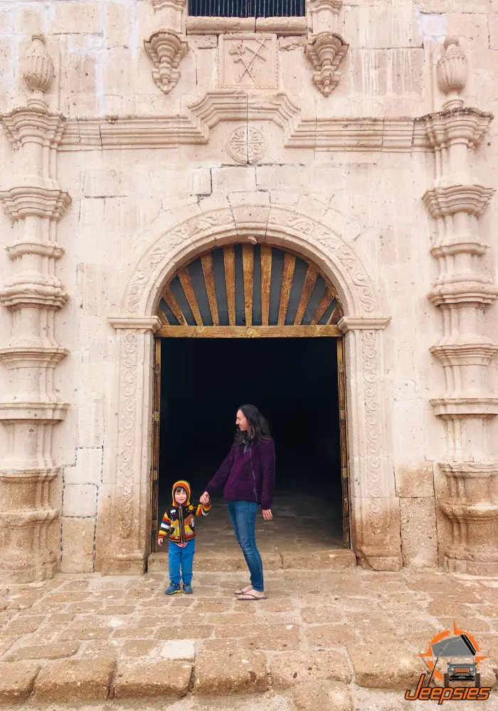 Entrance Door to Mision San Borja