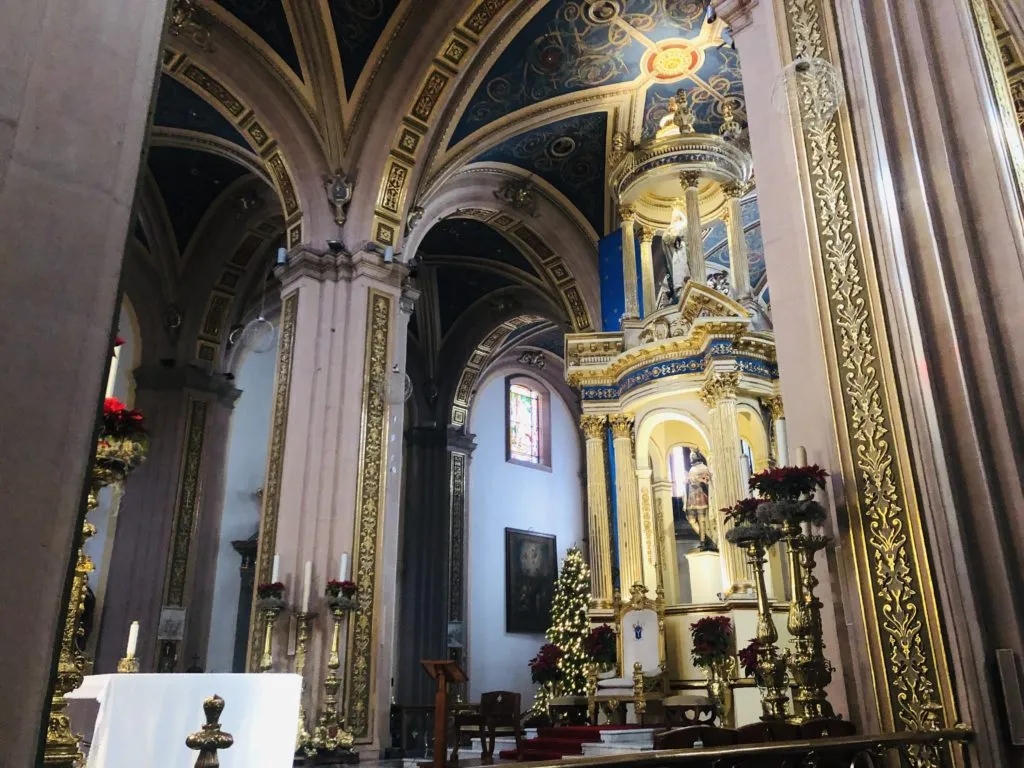 Inside Cathedral Metropolitana San Luis Potosí