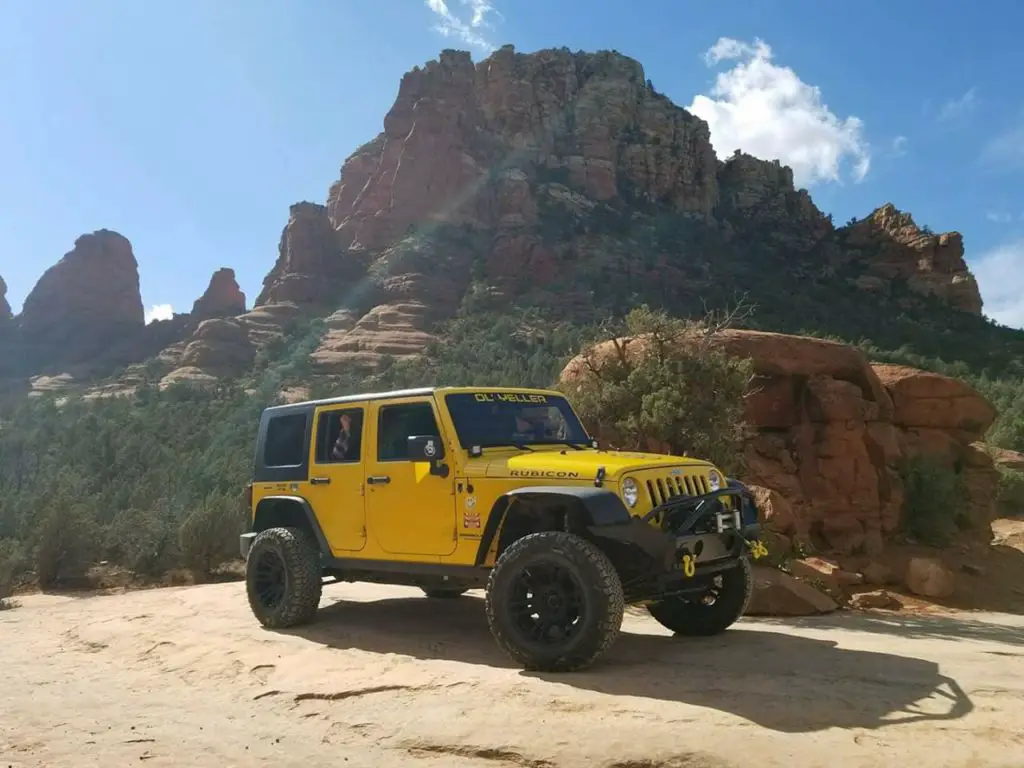 The beauty of the area that the Central Arizona Jeepers play in