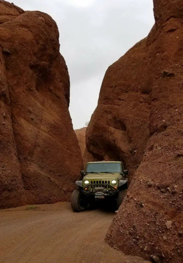 Central Arizona Jeepers different terrain