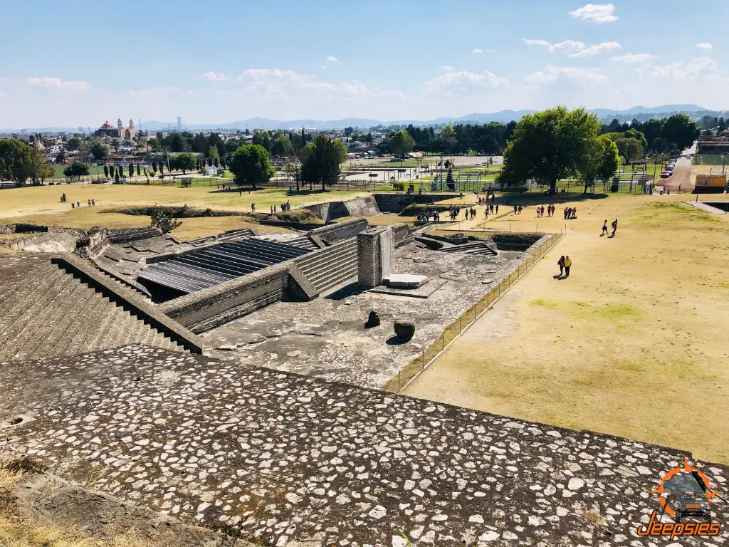 Pyramid Ruins Cholula Mexico