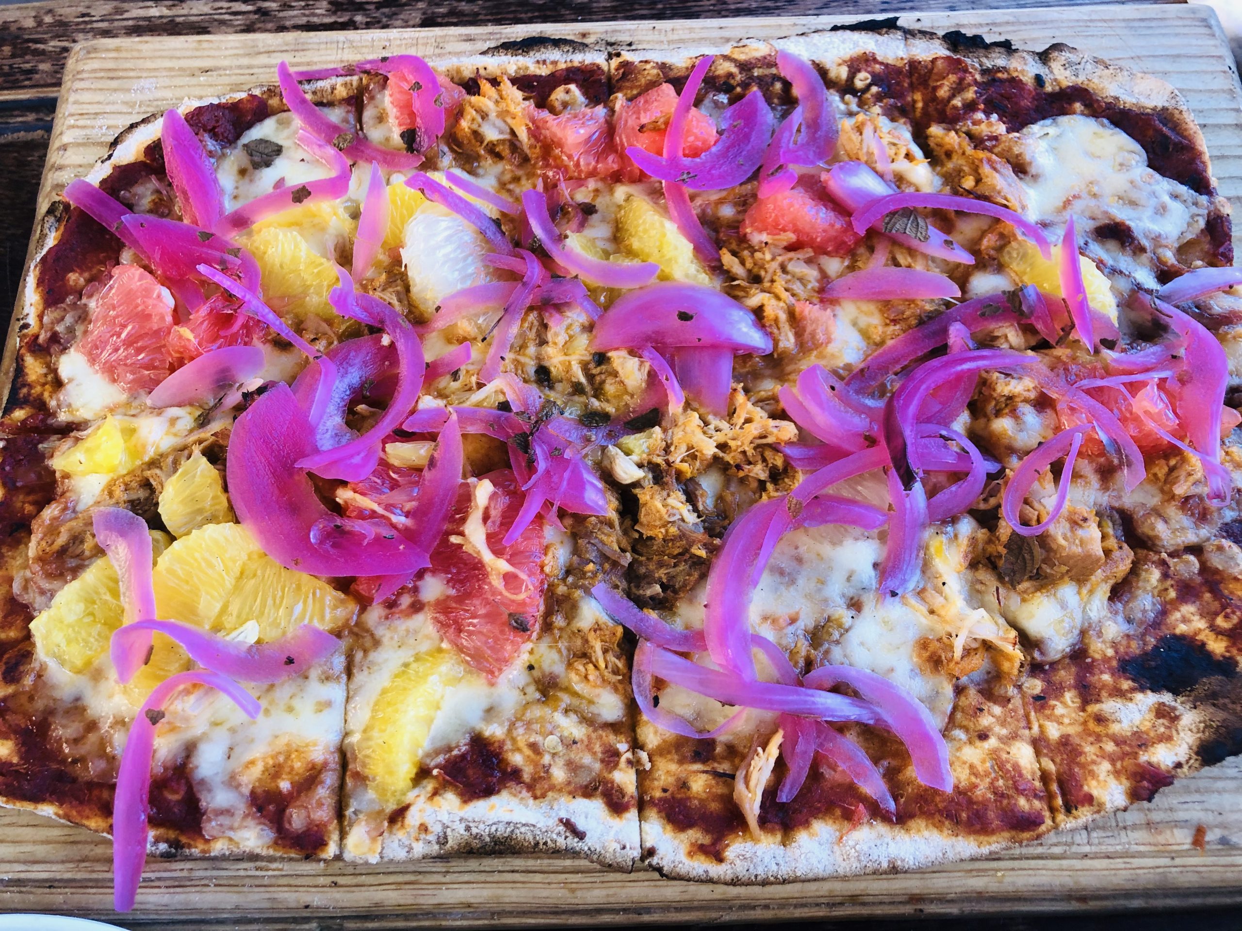 Cochinita Pibil Pizza San Luis Potosi