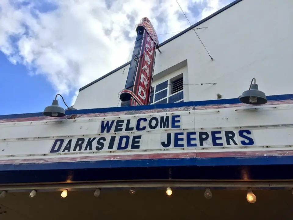 DarkSide Jeepers rented out an entire theatre for a star wars screening
