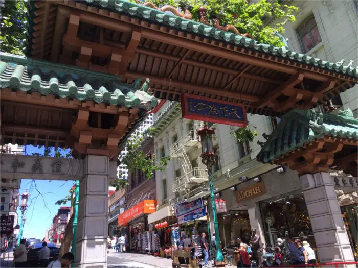 Dragon's Gate San Francisco Chinatown