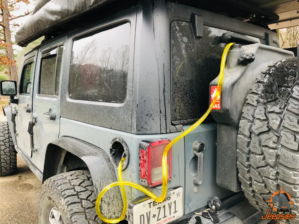 Extra Fuel Tank for Overlanding