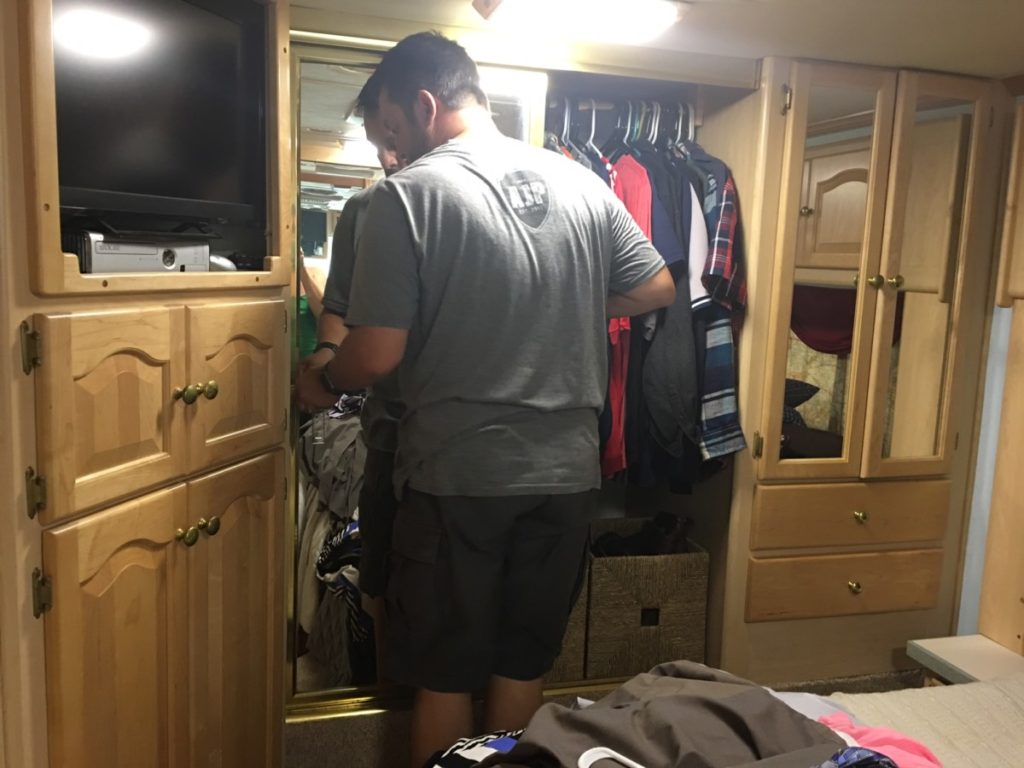 Fixing RV Closet