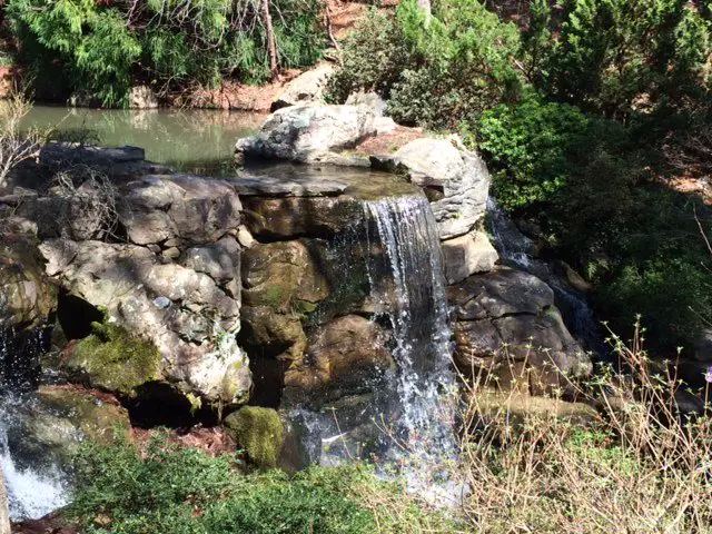 Garvan Woodland Gardens Waterfall