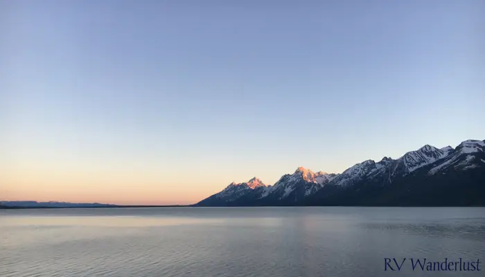 Grand Teton National Park Lake