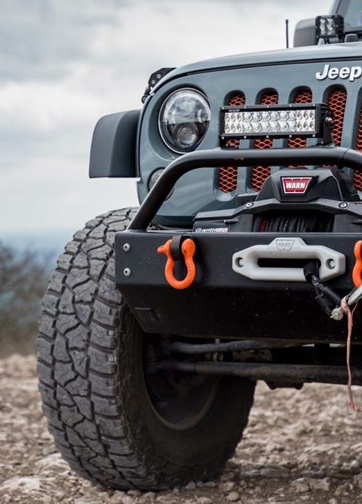 an overlanding Jeep build exterior