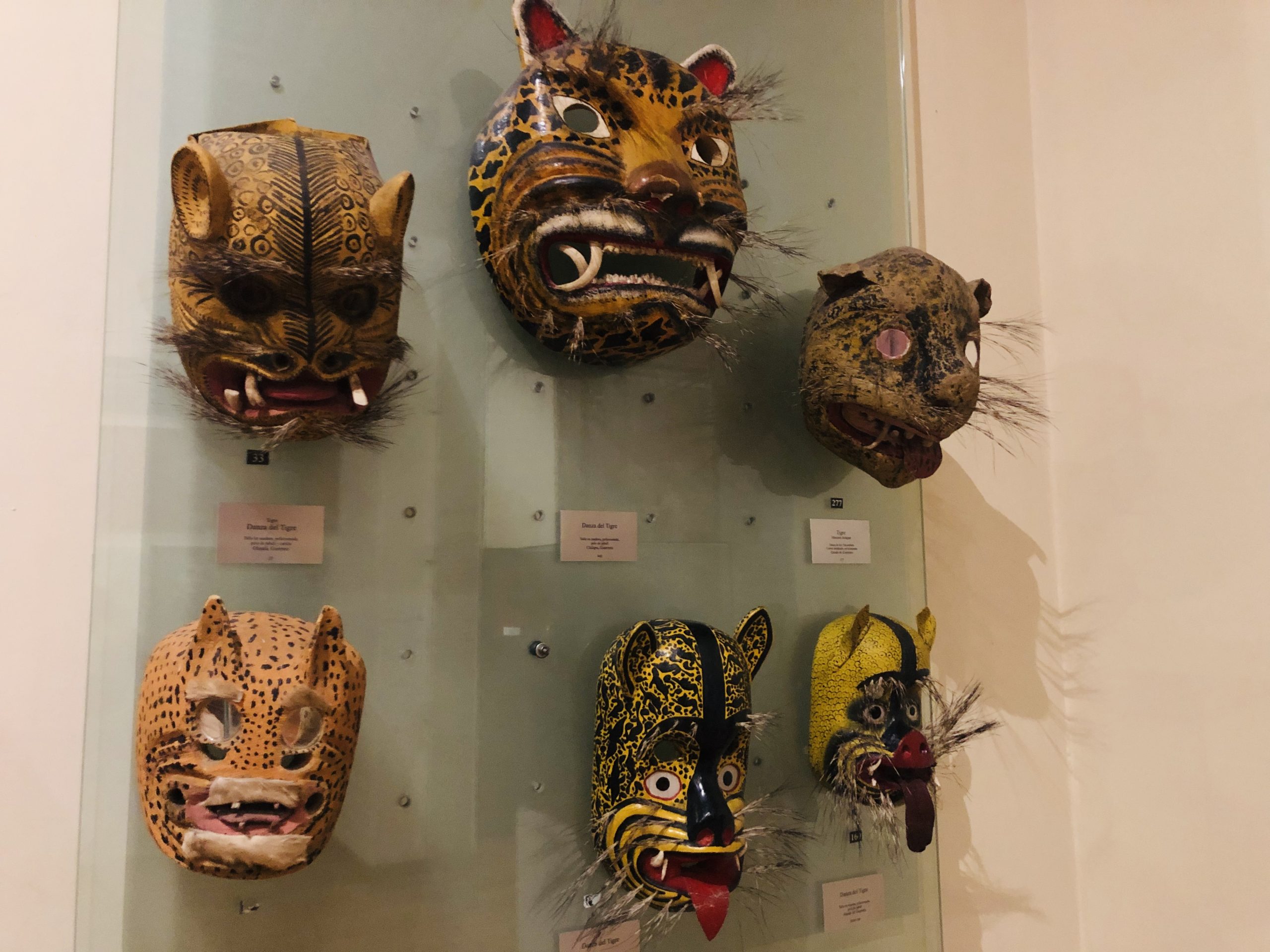 Jaguar masks San Luis Potosi