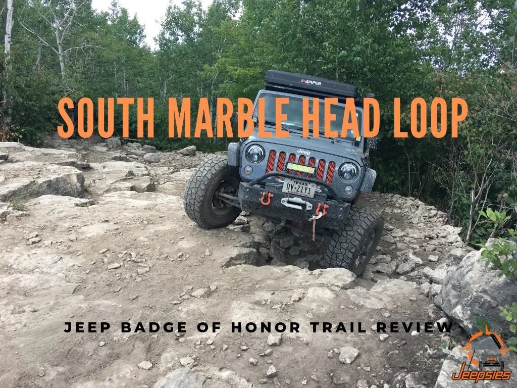 Jeep Badge of Honor Trail Review: South Marble Head Loop