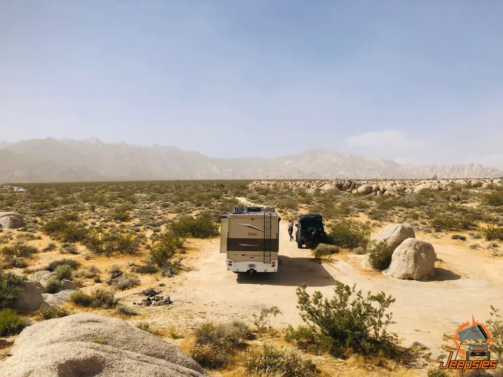 Mojave Desert Preserve Wild Camping
