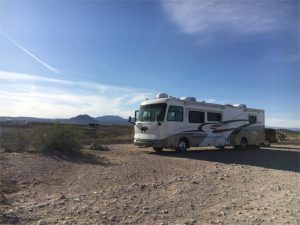 RV Dry Camping Lake Mead Recreation Area