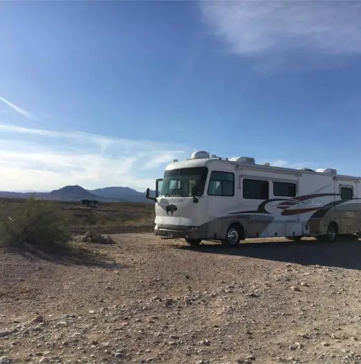 RV Dry Camping Lake Mead Recreation Area