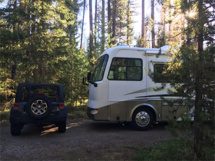 Lolo National Forest Campground