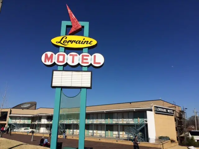 Lorraine Motel Sign Memphis