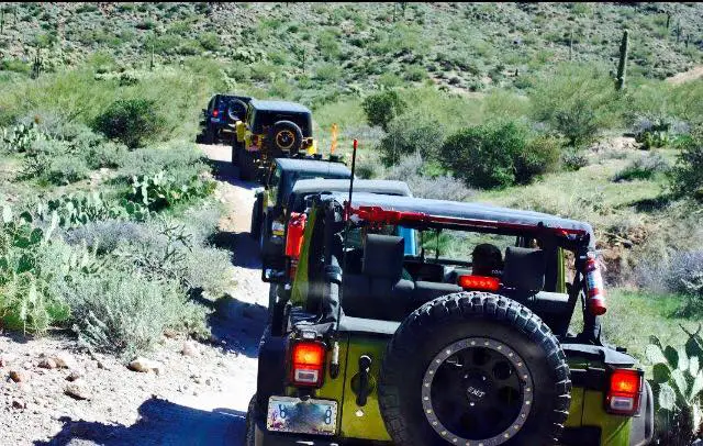 Another trail run by the Central Arizona Jeepers