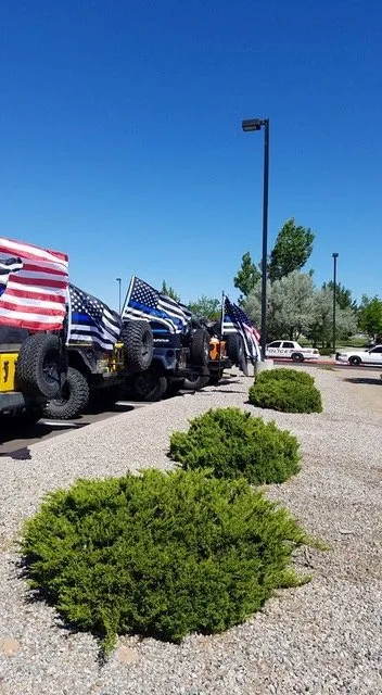 New Mexico Jeep Group supporting First Responders