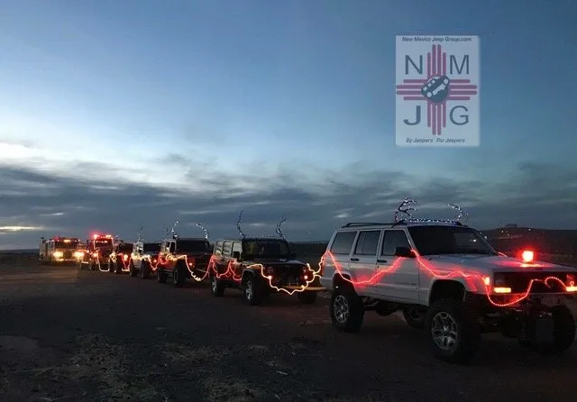 New Mexico Jeep Group working with firefighters for charity 