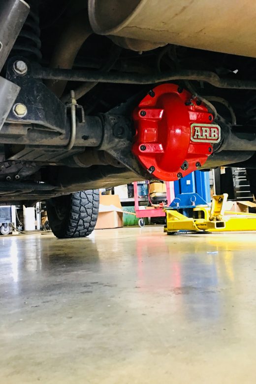 overlanding Jeep build drivetrain