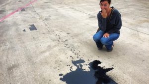 RV Oil Spill