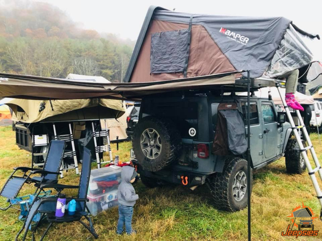 Camping at Overland Expo