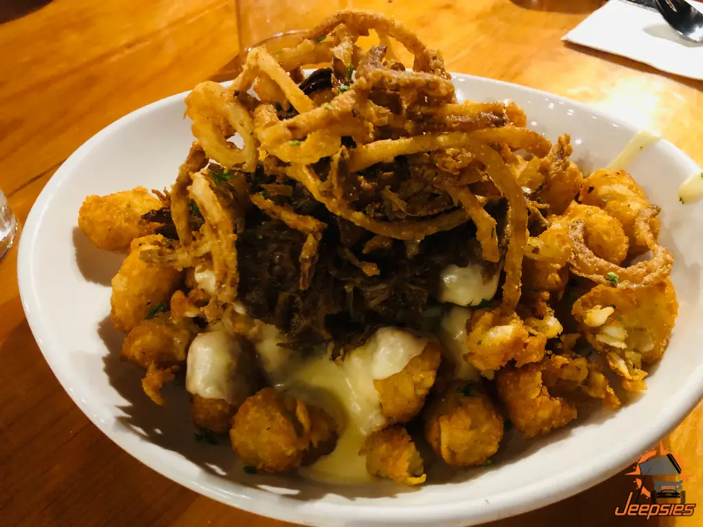 Loaded Tots at Pins on Drummond Island
