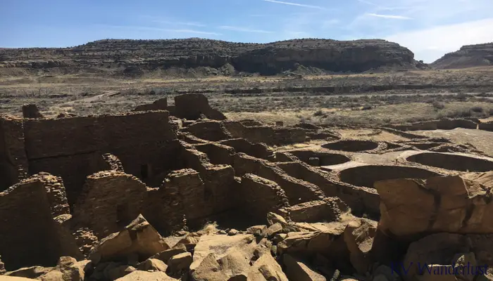Pueblo Bonito Overlook at Chaco Culture