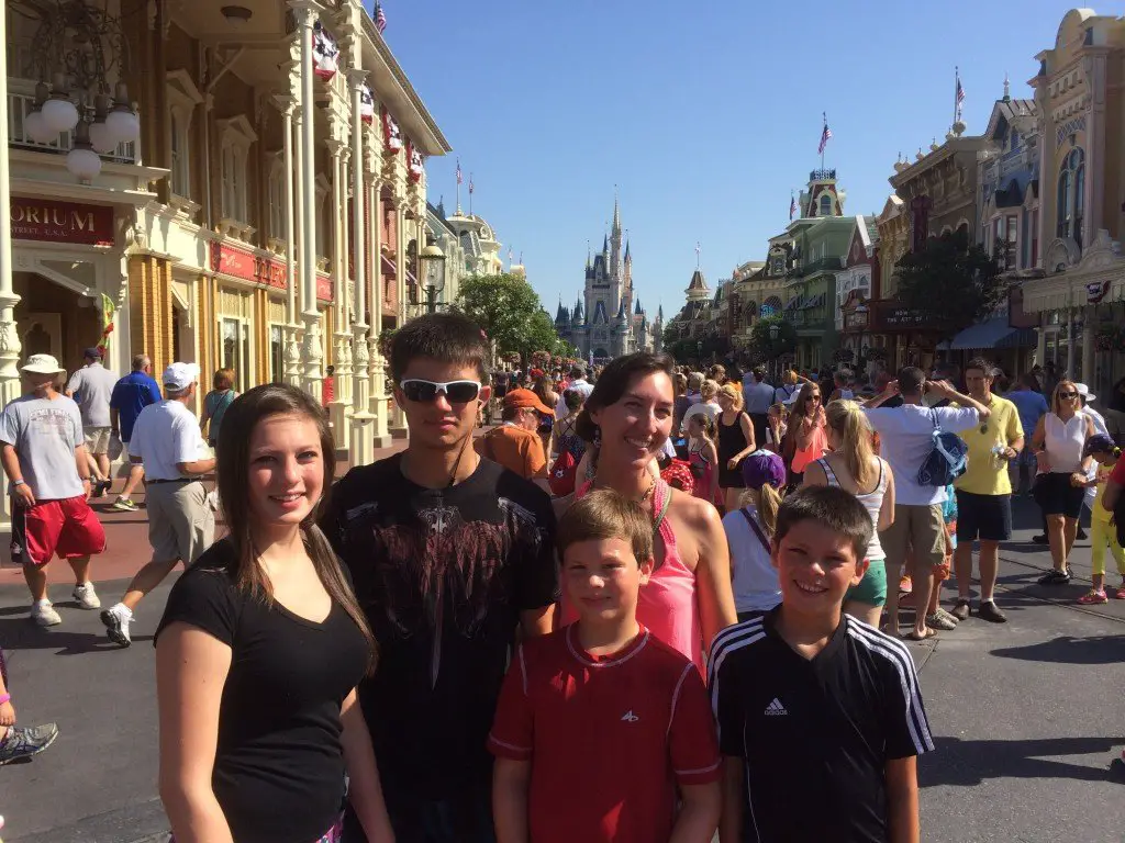 The Highland Family at Disney