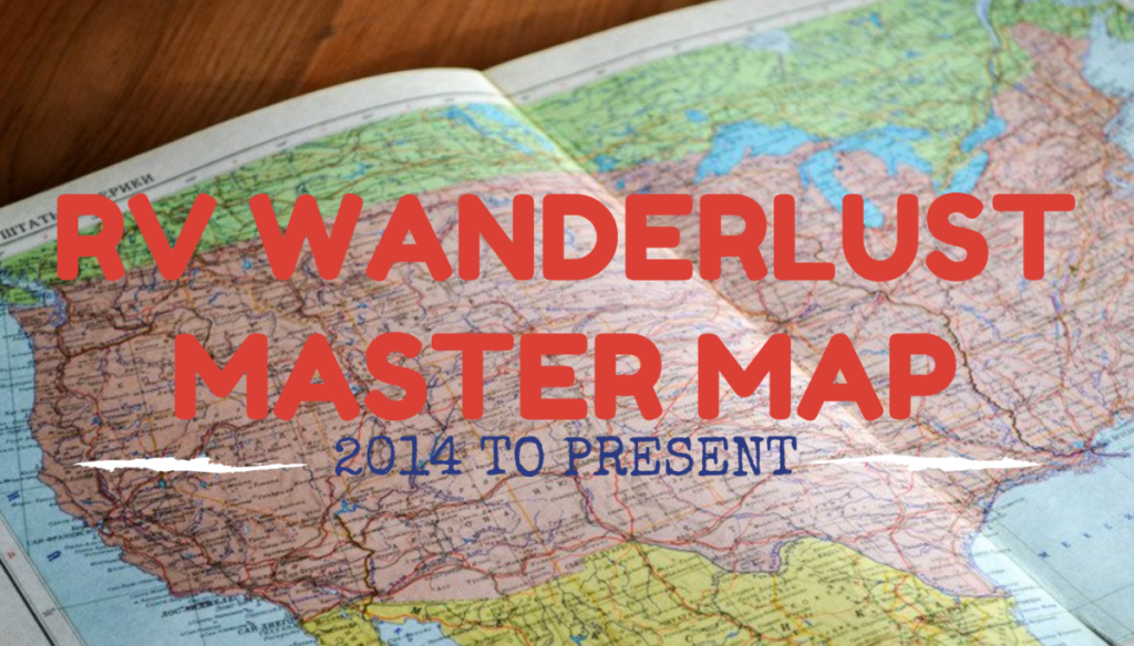 RV Wanderlust Travel Map