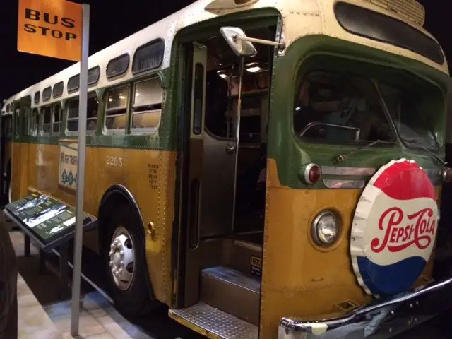 Rosa Parks Bus National Civil Rights Museum