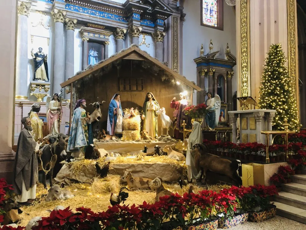San Luis Potosi Cathedral Nativity Scene