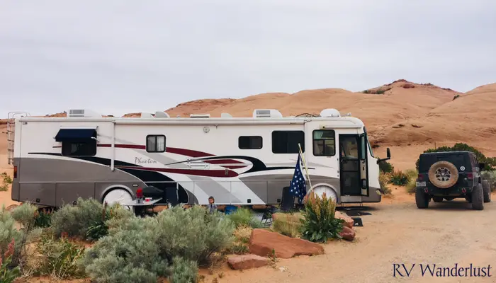 Dry Camping Sand Flats Moab