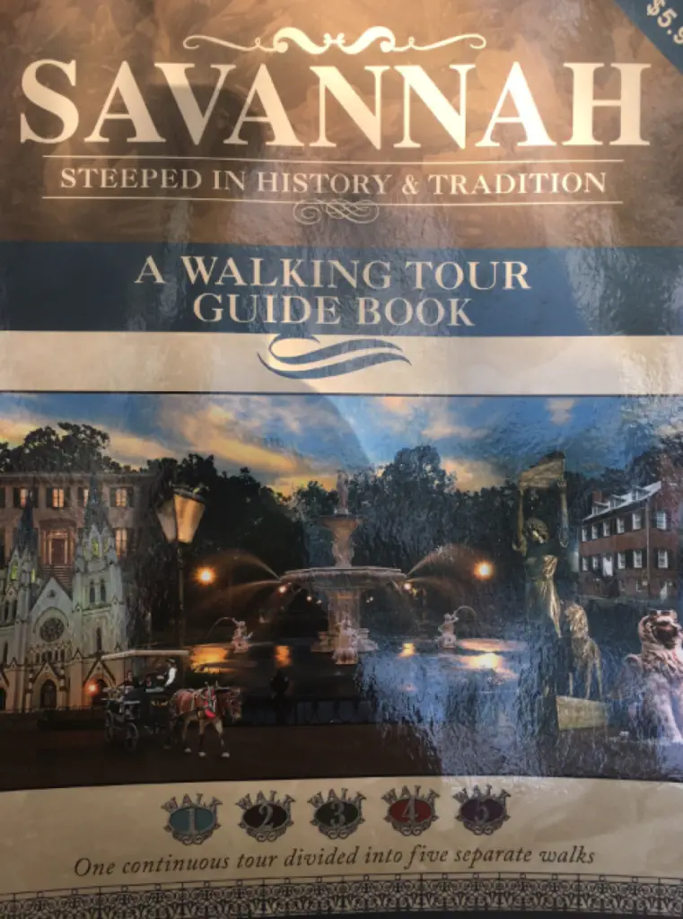 Savannah Walking Tour Guide Book