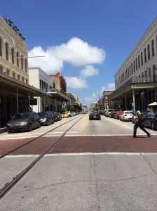 Strand Historic District in Galveston