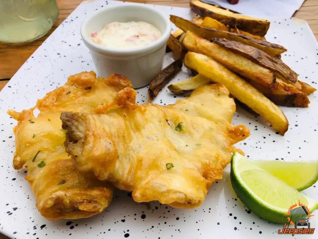 Todos Santos Brewery Fish and Chips