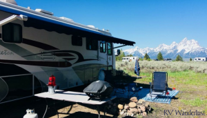 Best Dry Camping Upper Teton View