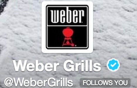 Weber Grills on Twitter