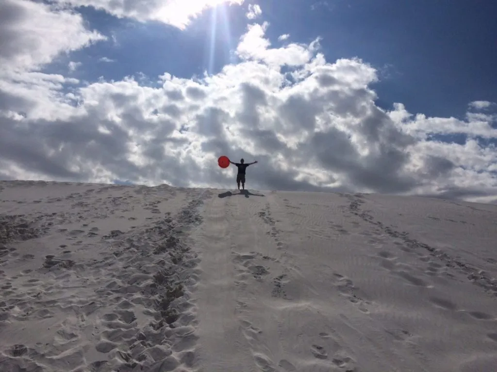 Alkali Flat White Sand Dunes National Monument