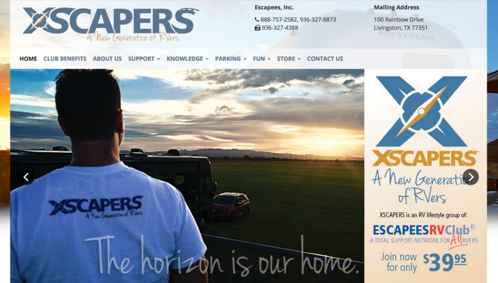 Xscapers Website