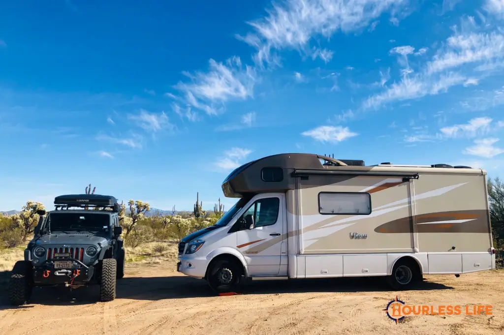 Desert Peak BLM Camping in Arizona
